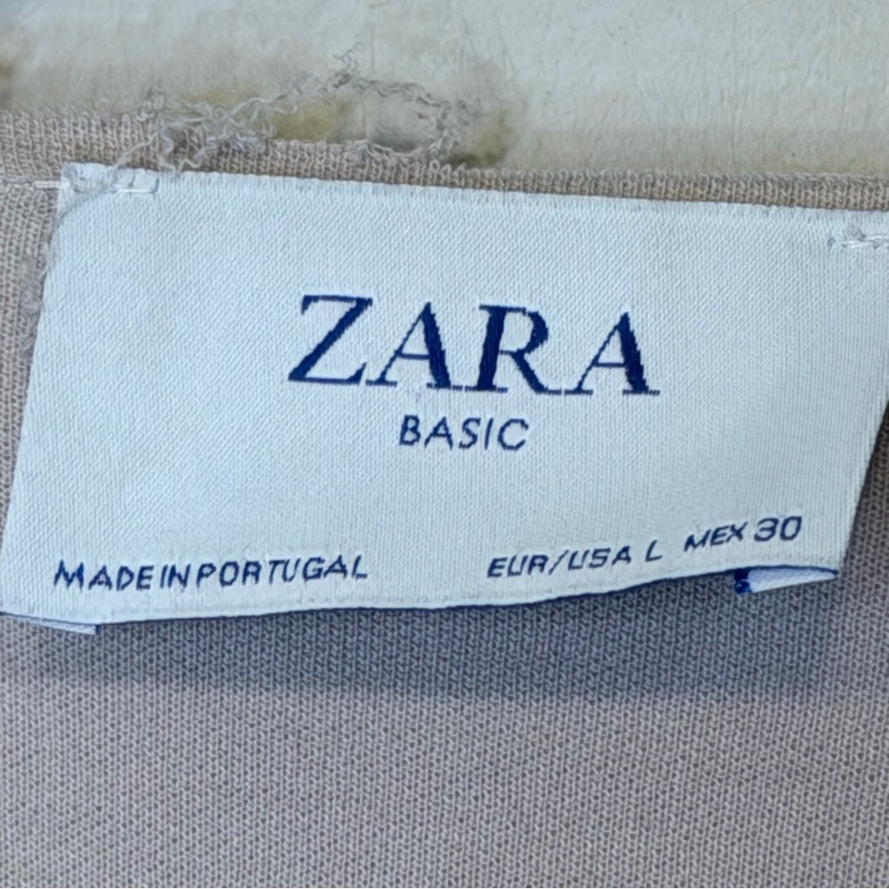 ZARA | Open Front Hip Pockets Relaxed Lightweight Cardigan - Picture 7 of 9